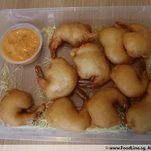 2x Prawns Fritter @$18