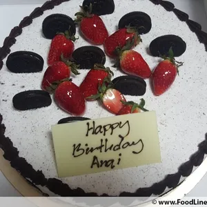 1x Eggless Oreolicious @$29.9 (Size: 12 Inch (29-39 pax) +$51.00) (Big Candles : 1) (Small Candles : 6)