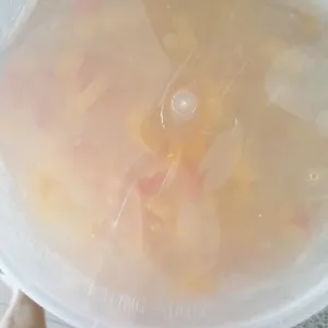 Chilled Aloe Vera w/ Fruit Cocktail