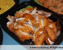 Roasted Deluxe Chicken (脆皮烧鸡) | Customer Photo | Le Xin Catering Group Pte Ltd