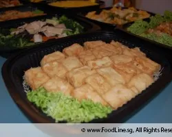 Seafood Tofu (炸海鲜豆腐) | Customer Photo | Le Xin Catering Group Pte Ltd