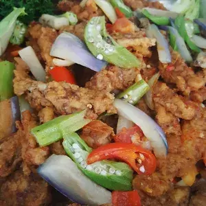 角豆娘惹炒鱼片 Nonya Style Sliced Fish (NEW)
