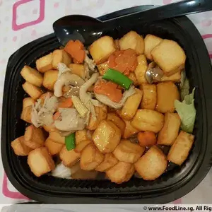 Bean Curd with Shitake Mushroom