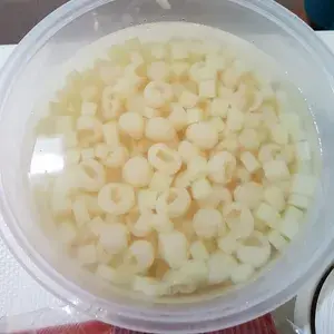 Almond Bean Curd with Longan