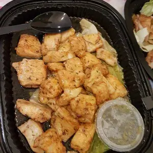 Baked Fish Fillet with Chimichurri Dip