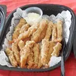 Golden Prawn Torpedo with Spicy Tartar