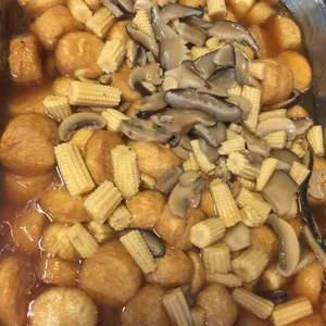 Egg Tofu with Assorted Mushroom