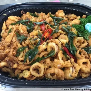 7b. 喜乐福余 炸苏东圈 Crispy Calamari