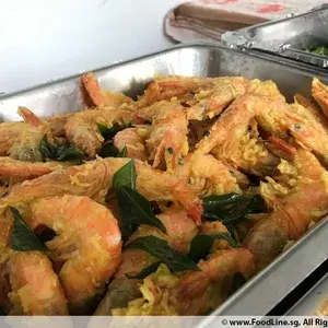 牛油鲜虾 Deep Fried Butter Prawn