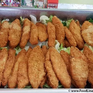 Breaded Fish Fillet w Tartar Dip