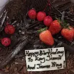1x Black Forest Bloom @$29.9 (Size: 9 Inch (12-18 pax) +$15.00) (Big Candles : 1) (Small Candles : 4)