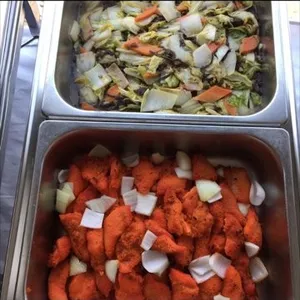 Baked Fish Tikka With Mint Yoghurt