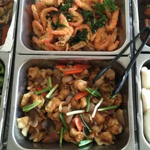 牛油鲜虾 Deep Fried Butter Prawn