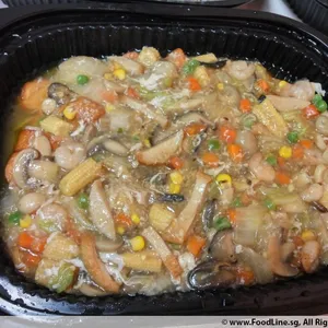 Hong Siew Braised Beancurd with Seafood 海鲜红烧豆腐