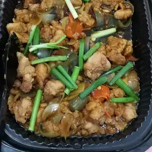 姜葱炒鸡 Chicken w/ Onion & Ginger