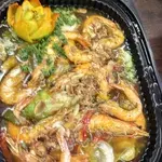 Stir Fried Honey Ginger Prawn
