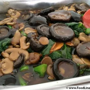 香菇芥兰 Kailan w/Mushrooms