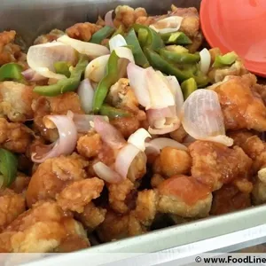 酸甜鸡丁 Sweet & Sour Chicken