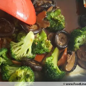 香菇兰花 Broccoli w/ mushroom