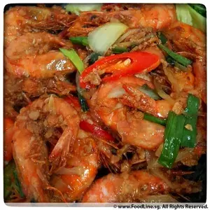 蒜茸虾碌 Fried Prawn w/ Garlic