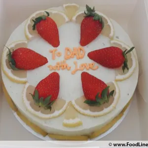1x Avocado Lemon Cake @$36 (Size: 7 Inches)