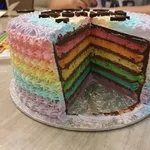 1x Rainbow Cake @$45 (Size: 7 Inches) (Additional Fillings: Chocolate Filling (7 Inch Cake))