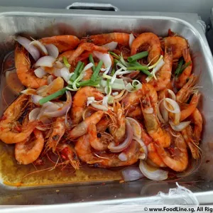 参巴鲜虾 Sambal Prawn