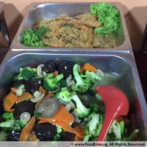Broccoli w/ Mushroom • 双菇兰花(Chef's Recommended)