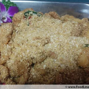 Golden Fried Dory with Cereal & Curry Leaves