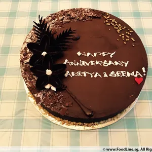 1x Signature Chocolate Etoile (Eggless) @$50 (Weight: 1 kg) (Qty of Big Candles: 0) (Qty of Small Candles: 0)