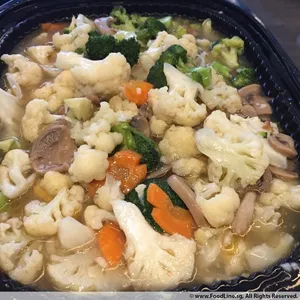 Broccoli with Mixed Mushroom