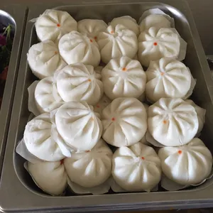 Steam BBQ Chicken Pau