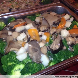 带子西兰花 Sauteed Broccoli w/ Scallop