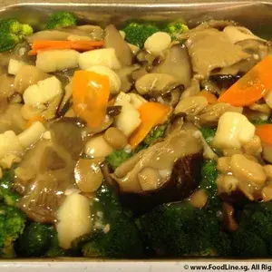 带子西兰花 Sauteed Broccoli w/ Scallop