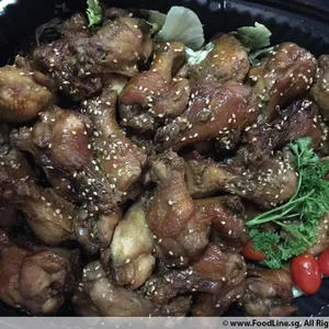 Oven Baked Honey Drumlet