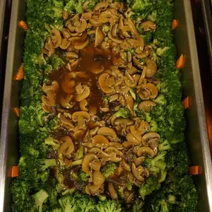 Broccoli with Mushrooms