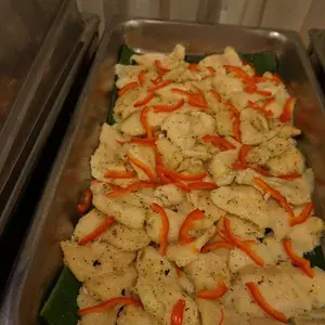 Baked Fish with Garlic Butter