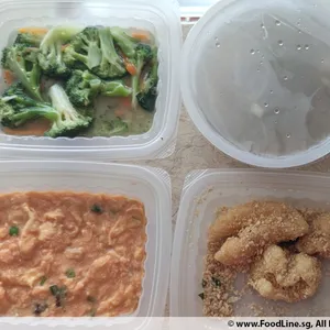 Lunch Tingkat (20 Day, 3 Dishes + Soup OR 4 Dishes)