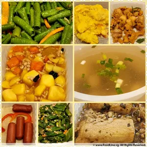 Lunch/Dinner Tingkat (5 Days, 3 Dishes + Soup OR 4 Dishes)
