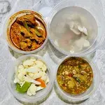 Trial Tingkat - 3 Dishes + 1 soup/ 4 Dishes (5 days)(Lunch)