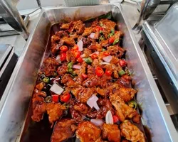 Grilled Chicken with BBQ Sauce | Customer Photo | International Catering Pte Ltd