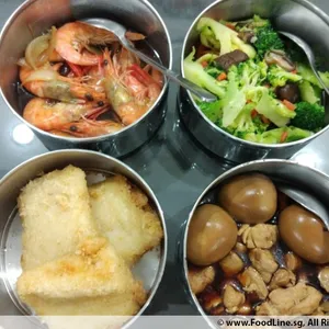 Dinner Tingkat (20 Days, 3 Dishes + Soup OR 4 Dishes)
