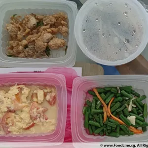 Lunch Tingkat (20 Day, 3 Dishes + Soup OR 4 Dishes)