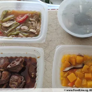 Lunch Tingkat (20 Day, 3 Dishes + Soup OR 4 Dishes)