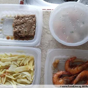 Lunch Tingkat (20 Day, 3 Dishes + Soup OR 4 Dishes)