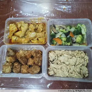 Traditional Tingkat Series - Lunch/Dinner Tingkat (20 Days, 3 Dishes + 1 Soup OR 4 Dishes)