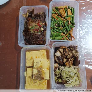 Traditional Tingkat Series - Lunch/Dinner Tingkat (20 Days, 3 Dishes + 1 Soup OR 4 Dishes)
