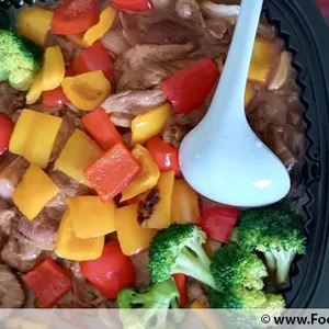 Sautéed Sliced Beef with Broccoli