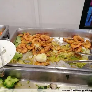 Golden Salted Egg Prawn