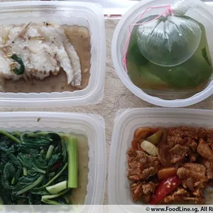 Lunch Tingkat (20 Day, 3 Dishes + Soup OR 4 Dishes)